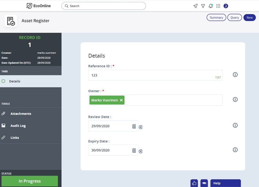 NEW Asset Register Benefit 3
