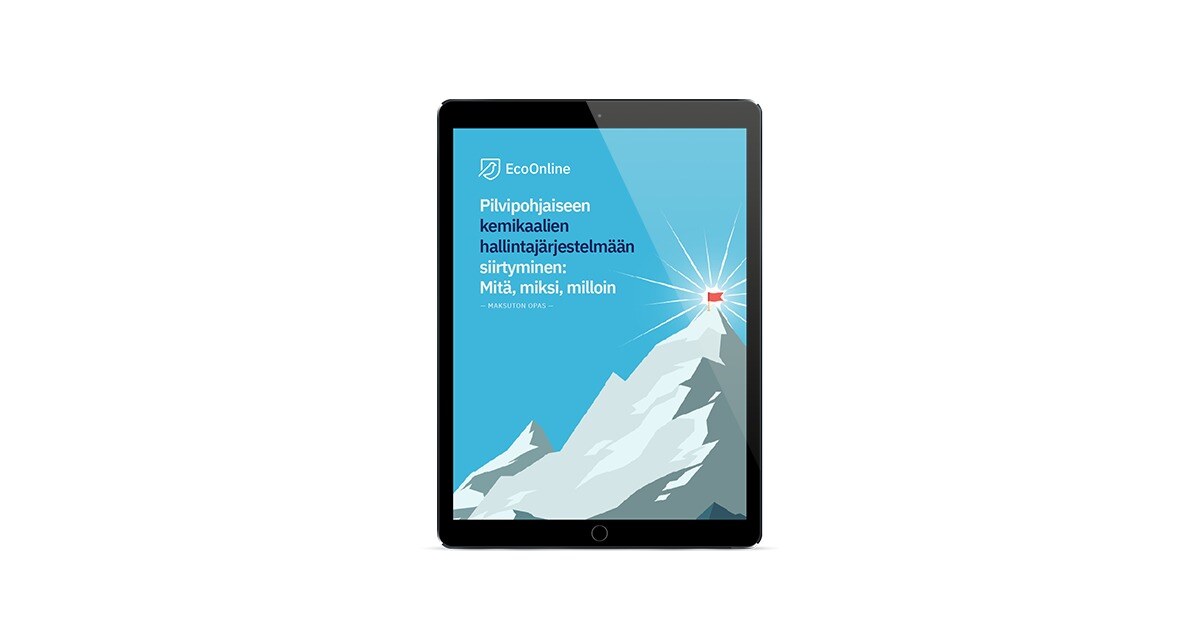 FI_Book_Cover_Pilvipohjaiseen Ohjelmistoon Kemikaalien Hallintaan Siirtyminen